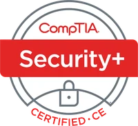 CompTIA Security+ badge